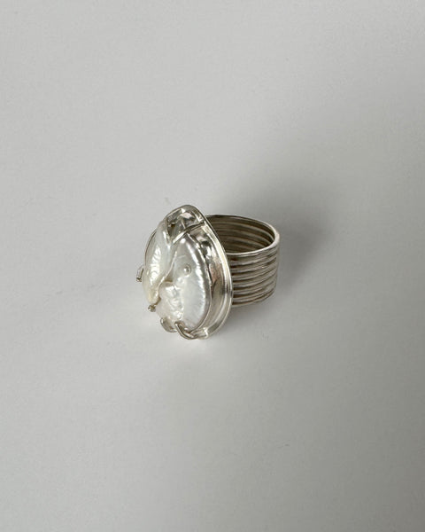 Chunky Freshwater Pearl Ring