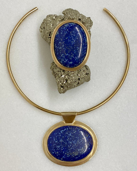 Lapis Statement Collar