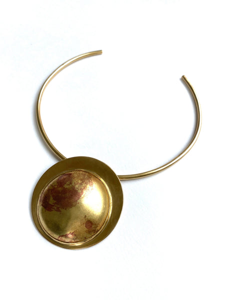 Lunar Brass Collar
